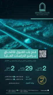 Prince Sattam Bin Abdulaziz University Announces Admission for Graduate Programs for the Second…