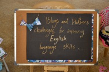 برنامج ( blogs and platforms challenge for improving English language skills9 ) بكلية العلوم و الدراسات الإنسانية بالأفلاج شطر الطالبات