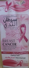 طالبات قسم الرياضيات يقمن بحملة ضد سرطان الثدي