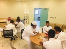 لجنة الأنشطة الطلابية بكلية إدارة الاعمال بالخرج تنظم بطولة لعبة الشطرنج