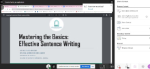 استديو الكتابة في كلية العلوم بالخرج يُقيم ورشة عمل بعنوان Mastering the Basics: Effective Sentence Writing
