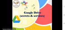 نادي عون التطوعي بعمادة السنة التحضيرية يقيم فعالية بعنوان (Google drive: secret & service)