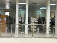 كلية العلوم والدراسات الإنسانية بالأفلاج في زيارة للمكتبة العامة