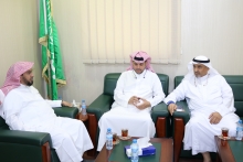 معهد الأمير عبدالرحمن بن ناصر للبحوث يستقبل وفداً من شركة سيما نور 