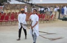 الألعاب الشعبية تستقطب الأطفال في مهرجان &quot; وادينا .. تراث وأصالة الذي تستضيفه وكالة جامعة الأمير سطام للفروع