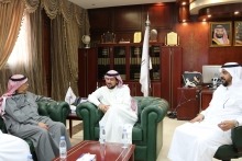  مدير جامعة الأمير سطام يستقبل وكيل جامعة الإمام عبدالرحمن 