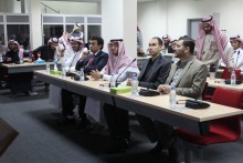  قسم اللغة الإنجليزية في كلية العلوم والدراسات الانسانية ينظم زيارة إلى معهد الملك عبد الله للترجمة والتعريب بجامعة الأمام